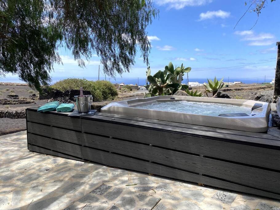 Cosy Finca, Sea Views, Jacuzzi La Asomada  Eksteriør billede